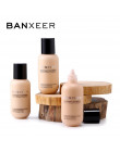 BANXEER fundacja 60 ml, matowa, długotrwała, pełna korektor fundacja Płyn do makijażu krem naturalny baza makijaż