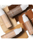 Langmanni 30 ml płynu fundacja miękkie matowy korektor 13 kolorów Primer baza profesjonalny makijaż twarzy paleta do konturowani
