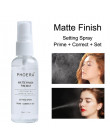 Phoera najlepsze ustawienie Spray matowy wykończenie długotrwały nawilżający chcesz naprawić mgła w sprayu twarzy fundacja baza 