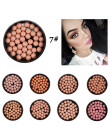 1PC makijaż twarzy matowy róż do policzków Ball 3 w 1 Blush Eyeshadow kontur kosmetyków w proszku kulki do makijażu rumieniec pe