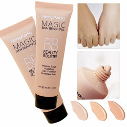 1 Pc Heng Fang naturalne rozjaśnić korygująca baza pod makijaż długotrwałe twarzy rozświetlający podkład w płynie BB Cream kosme