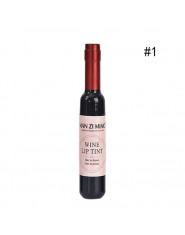 LEARNEVER New Arrival wino czerwone koreański styl odcień dla dzieci różowy wargi dla kobiet Płyn do makijażu szminka błyszczyk 