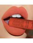 Qibest marka wodoodporna matowa cielista szminka Lipkit Pigment ciemny czerwony czarny długi trwały błyszczyk do ust dużo kobiet