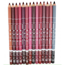 6 sztuk/partia mody marki Multi kolory wodoodporna kredka do ust kobiety uroda makijaż narzędzia Lipliner ołówek szminka