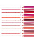 Gorąca sprzedaż 6/12 sztuk wargi kredka wodoodporny długotrwały makijaż Lipliner kosmetyczne szminki usta kolor pióro JLRS 2019