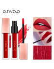 O.TWO.O aksamit cieczy szminka matowy błyszczyk wodoodporna trwały nawilżacz powietrza Pigment Lipgloss Rouge usta makijaż