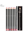 Pudaier 6 sztuk/zestaw 6 kolorów Lip Liner zestaw matowa konturówka do ust ołówek wodoodporny Nude konturówka do ust produktów d