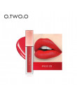 O.TWO.O aksamit cieczy szminka matowy błyszczyk wodoodporna trwały nawilżacz powietrza Pigment Lipgloss Rouge usta makijaż