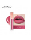 O.TWO.O aksamit cieczy szminka matowy błyszczyk wodoodporna trwały nawilżacz powietrza Pigment Lipgloss Rouge usta makijaż