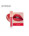 O.TWO.O aksamit cieczy szminka matowy błyszczyk wodoodporna trwały nawilżacz powietrza Pigment Lipgloss Rouge usta makijaż