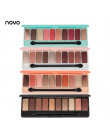 NOVO moda paleta cieni do powiek 10 kolory matowy cień do powiek paleta cieni do powiek makijaż Nude makijaż zestaw Korea kosmet