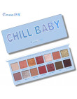 14 kolor nago Shining paleta cieni do powiek wodoodporna Smoky paleta cieni do oczu matowy proszek kosmetyki Lidschatten 