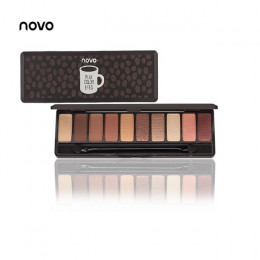 NOVO moda paleta cieni do powiek 10 kolory matowy cień do powiek paleta cieni do powiek makijaż Nude makijaż zestaw Korea kosmet