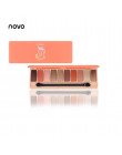 NOVO moda paleta cieni do powiek 10 kolory matowy cień do powiek paleta cieni do powiek makijaż Nude makijaż zestaw Korea kosmet