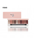 NOVO moda paleta cieni do powiek 10 kolory matowy cień do powiek paleta cieni do powiek makijaż Nude makijaż zestaw Korea kosmet