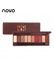 NOVO moda paleta cieni do powiek 10 kolory matowy cień do powiek paleta cieni do powiek makijaż Nude makijaż zestaw Korea kosmet