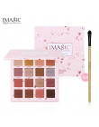 IMAGIC New Arrival urocze cienie do powiek 16 paleta kolorów makijaż paleta Matte Shimmer pigmentowe oczu cień do powiek w prosz