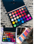 Piękno przeszklone 35 kolorów Studio matowy cień do powiek moc paleta Glitter wyróżnienia Shimmer makijaż Pigment paleta cieni d