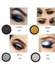 PHOERA makijaż brokat paleta cieni do powiek Pigment Shimmer do makijażu w proszku odporne na wodę Maquillaje losowy kolor szczo