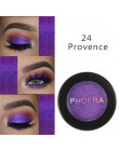 PHOERA makijaż brokat paleta cieni do powiek Pigment Shimmer do makijażu w proszku odporne na wodę Maquillaje losowy kolor szczo