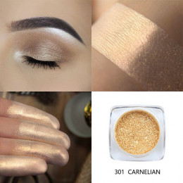 Nowa moda Top marka PHOERA pigmentowy cień do oczu Glitter Powder połyskujące kolory cień do powiek paleta metaliczny makijaż oc