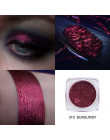 Nowa moda Top marka PHOERA pigmentowy cień do oczu Glitter Powder połyskujące kolory cień do powiek paleta metaliczny makijaż oc