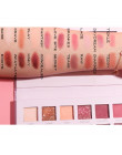 18 kolory nago lśniące brokat paleta cieni do powiek Shimmer Matte długotrwały makijaż proszek Pigment wodoodporny cienie do pow