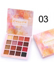 18 kolory nago lśniące brokat paleta cieni do powiek Shimmer Matte długotrwały makijaż proszek Pigment wodoodporny cienie do pow