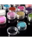 30 sztuk mieszane kolory Pigment w proszku brokat mineralny Spangle cień do powiek makijaż kosmetyki zestaw makijaż Shimmer błys