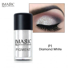 IMAGIC makijaż cień do powiek luźny Pigment cienie oczu proszek mineralny metalowe przebarwienia luźne Glitter kolor cienia do p