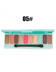 Profesjonalna paleta cieni wodoodporny Pigment mineralny w proszku 10 kolor Shimmer matowy nago paleta cieni do powiek makijaż n