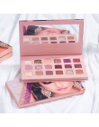 18 kolory nago lśniące brokat paleta cieni do powiek Shimmer Matte długotrwały makijaż proszek Pigment wodoodporny cienie do pow