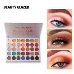 Piękno przeszklone brokat paleta cieni do powiek Matte Shimmer makijaż paleta Luminous wiele stylów paleta cieni do powiek