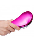 1 sztuk Anti-static szczotka do włosów grzebień stylizacja narzędzia prysznic galwaniczną rozczesywania grzebienie do masażu dla