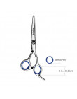 Brainbow 6 inch Cutting Thinning  Styling Tool Hair Scissors Stainless Steel Salon Hairdressing Shears Regular Flat Teeth Blades