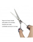 Brainbow 6 inch Cutting Thinning  Styling Tool Hair Scissors Stainless Steel Salon Hairdressing Shears Regular Flat Teeth Blades