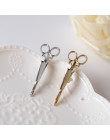 Akcesoria do włosów ozdoba spinka klamra nożyczki złota srebrna biżuteria modna efektowna glamour