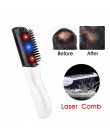 Masaż laserowy grzebień grzebień do włosów sprzęt do masażu grzebień do włosów pielęgnacja szczotka do włosów Grow Laser do tera