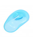 Nowy gorący 2 sztuk przezroczysty silikonowy osłona uszu farba do farbowania włosów Protect Salon kolor niebieski nowy szybka wy