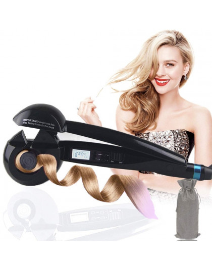 Wyświetlacz LCD profesjonalna lokówka automatyczna narzędzia do stylizacji lokówka do włosów lokowka hair curler kobieta automat