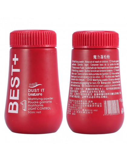 2Pcs 10ml Mattifying Powder Increases Hair Volume Captures Haircut Unisex Modeling Styling Hair Powder Hairspray Hair Wax