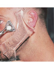 Mężczyzn broda kształtowanie stylizacja szablon grzebień męskie brody grzebienie uroda narzędzie do włosów broda wykończenia sza