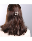 Kobiet moda akcesoria do włosów metalowa perła spinki do włosów Lady prosty klips do włosów Barrette nakrycia głowy narzędzie do