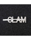 1Pc Shining Letter Hairpins Crystal Shiny Rhinestones Letters Hair Clips Women Styling Tool Hairgrip Diamond  Hair Accessories
