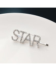 1Pc Shining Letter Hairpins Crystal Shiny Rhinestones Letters Hair Clips Women Styling Tool Hairgrip Diamond  Hair Accessories