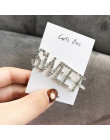 1Pc Shining Letter Hairpins Crystal Shiny Rhinestones Letters Hair Clips Women Styling Tool Hairgrip Diamond  Hair Accessories