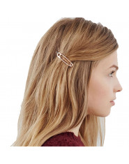 TOPHOT moda wykwintne biżuteria ślubna spinki do włosów Metal Pin kształt ozdoby do włosów urządzone klip dla kobiet dziewczyn a