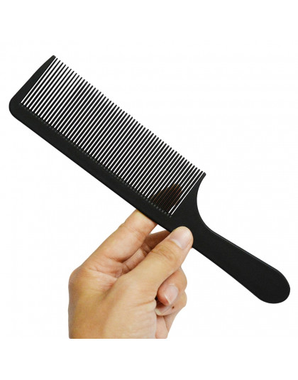 Czarny fryzjerstwo stylista włosów Salon węgla grzebienie odporne na ciepło narzędzia do cięcia włosów grzebień do cięcia węgla 