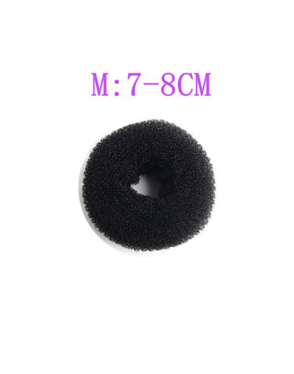 1 PC nowy moda eleganckie kobiety Lady magia Shaper Donut Bun Maker gumka do włosów akcesoria narzędzie do stylizacji S/M/ L cza