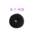 1 PC nowy moda eleganckie kobiety Lady magia Shaper Donut Bun Maker gumka do włosów akcesoria narzędzie do stylizacji S/M/ L cza